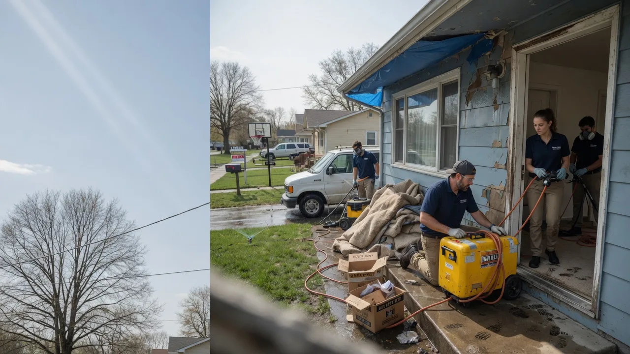 Basement Flood Cleanup in Kansas City, KS near me